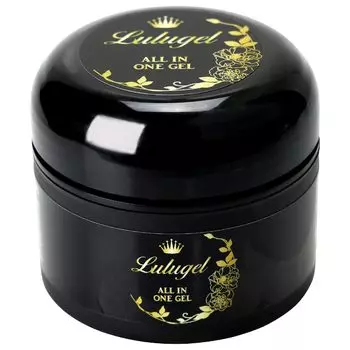 LULUGEL Gel Nail Clear Gel 30g All in One Gel Top Coat Base Gel Gel Clear Gel Nail Gel Self Nail Base Coat (1 кусок)