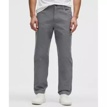 Lululemon Abc Classic Fit 5 Pocket Pant 30l Utilitech Solar Grey 38/30