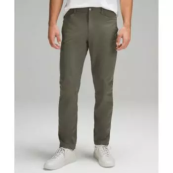 Lululemon Abc Classic Fit 5 Pocket Pant 30l Warpstreme Army Green 36/30