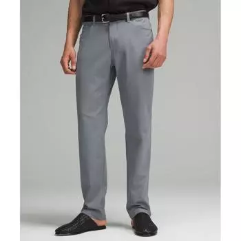 Lululemon Abc Classic Fit 5 Pocket Pant 34l Warpstreme Asphalt Grey 46/34