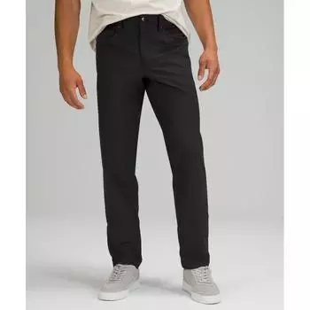 Lululemon Abc Classic Fit 5 Pocket Pant 37l Warpstreme Black 34/37