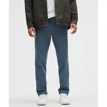 Lululemon Abc Classic Fit Trouser 32l Warpstreme Iron Blue 40/32