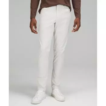 Lululemon Abc Slim Fit 5 Pocket Pant 34l Warpstreme Bone 36/34