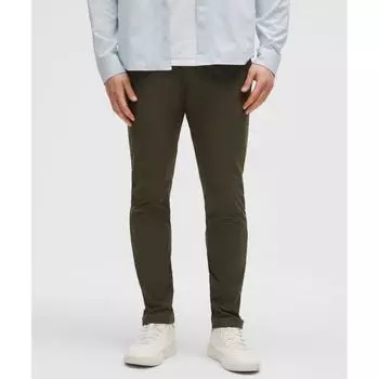 Lululemon Abc Slim Fit Trouser 32l Warpstreme Dark Olive 44/32