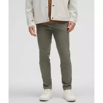 Lululemon Abc Slim Fit Trouser 34l Warpstreme Grey Sage 46/34