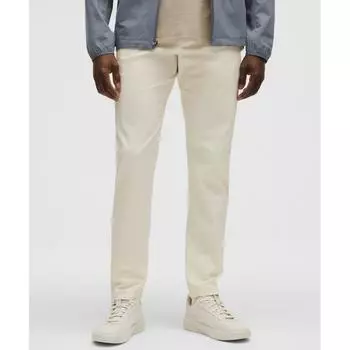 Lululemon Abc Slim Fit Trouser 34l Wovenair Light Ivory 40/34