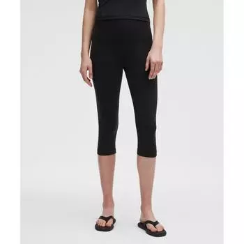 Lululemon Align High Rise Crop 17 Black 0/17