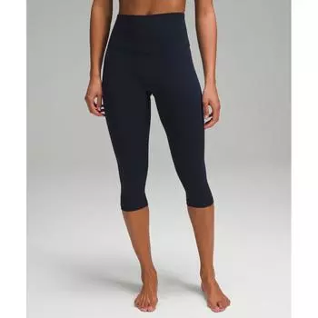 Lululemon Align High Rise Crop 17 True Navy 6/17