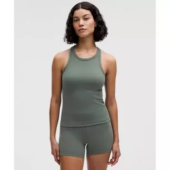 Lululemon Align Waist Length Racerback Tank Top Dark Forest 0