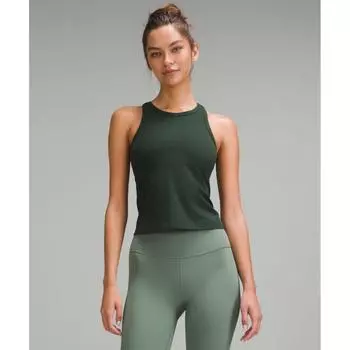 Lululemon Align Waist Length Racerback Tank Top Legacy Green 0