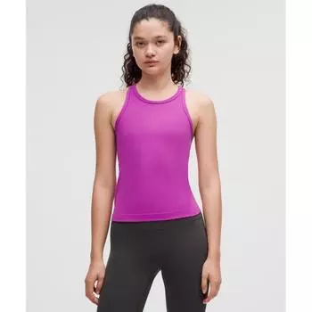 Lululemon Align Waist Length Racerback Tank Top Vivid Plum 0