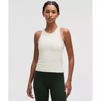 Lululemon Align Waist Length Racerback Tank Top Bone 0