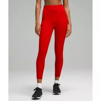 Lululemon Base Pace High Rise Tight 25 Dark Red 8/25