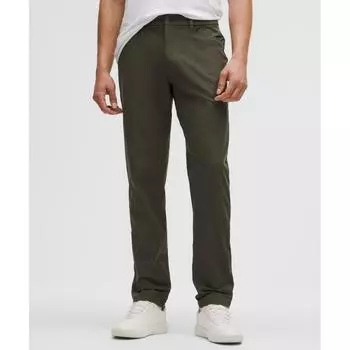 Lululemon Брюки Abc Classic Fit 5 Pocket Pant 32l Warpstreme Dark Olive 40/32