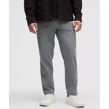 Lululemon Брюки Abc Relaxed Fit 5 Pocket Pant 32l Warpstreme Solar Grey 40/32