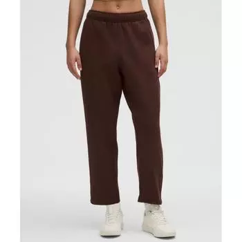 Lululemon Брюки-бандажи средней посадки Scuba, длина 7, 8, лавовый пирог XXXS