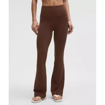 Lululemon Брюки-клеш Groove Nulu Super High Rise Regular Lava Cake 8/Regular