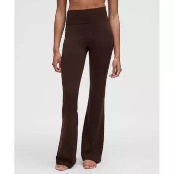 Lululemon Брюки-клеш Groove с высокой посадкой Nulu Tall Lava Cake 8/35