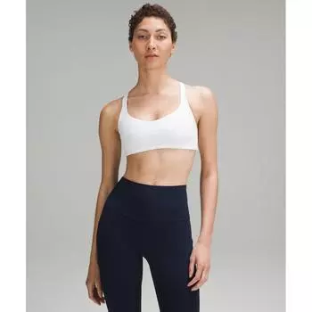 Lululemon Free To Be BrA Wild Light Support AB Cup Белый 8