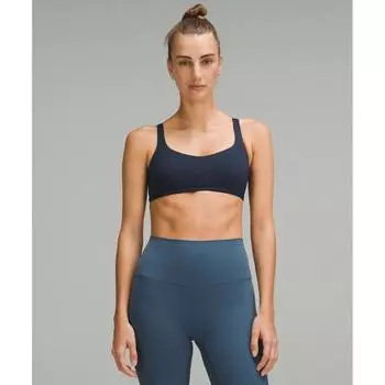 Lululemon Free To Be BrA Wild Light Support A B Cup True nAvy 8