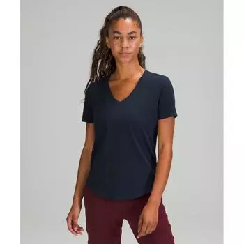 Lululemon Футболка Love V Neck True Navy 8