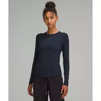 Lululemon Футболка с длинным рукавом Hold Tight True Navy 8