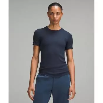 Lululemon Футболка с коротким рукавом Hold Tight True Navy 8