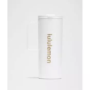Lululemon Insulated Mug 20oz Shine White ONE SIZE