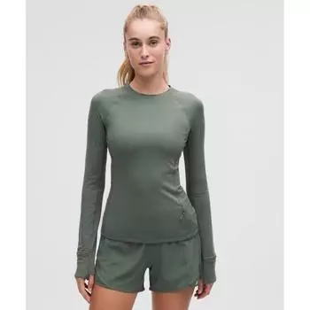 Lululemon It S Rulu Long Sleeve Shirt Updated Dark foreSt XXXS