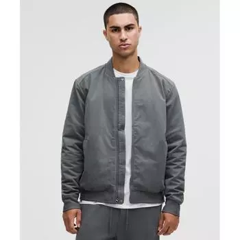 Lululemon Куртка-бомбер Switch Over Oil Grey XXL