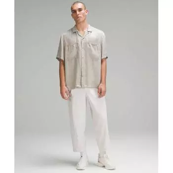 LuLuLemon Lab Stretch Cupro Pants 26 L White opaL L