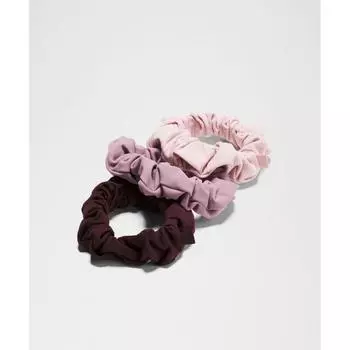 Lululemon Поднимающие настроение резинки для волос 3 шт. Goodnight Plum Lavender Lux Pink Haze ONE SIZE