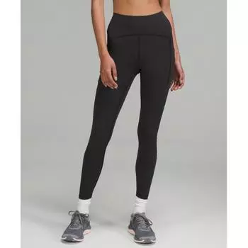 Lululemon Power Thru High Rise Tight 25 Black 20
