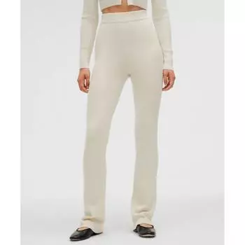 Lululemon Ribbed Merino Wool Blend Pant Bone XXXS