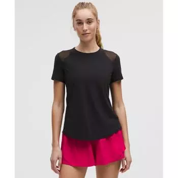 Lululemon Рубашка Sculpt с коротким рукавом, черная 8