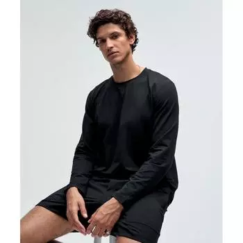 Lululemon Soft Jersey Long Sleeve Shirt Black XXL