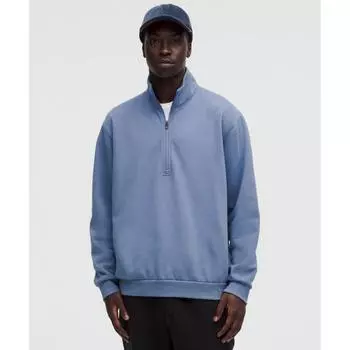 Lululemon Steady State Half Zip Стираный деним L