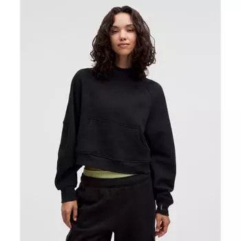 Lululemon Толстовка с капюшоном Scuba Oversize 98 черного цвета XS/S