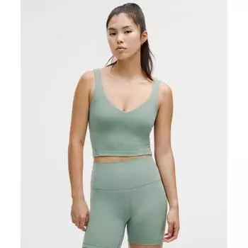 Lululemon Выровняйте верхнюю часть бака, подсветку, опору, кратер AB, синий 2