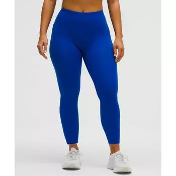 Lululemon Wunder Train Contour Fit High Rise Tight 25 Galactic Cobalt