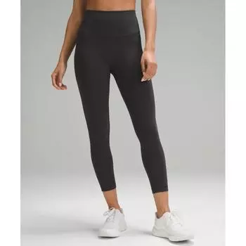 Lululemon Wunder Train High Rise Crop 23 Графитовый серый 8/23
