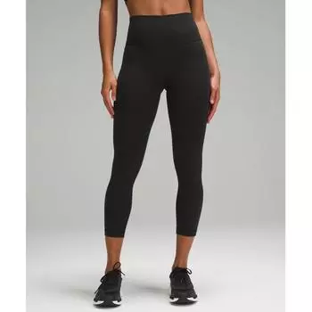 Lululemon Wunder Train High Rise Crop 23 Черный 8/23