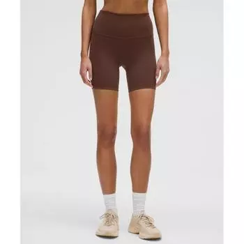 Lululemon Wunder Train High Rise Short 6 Лавовый пирог 8/6