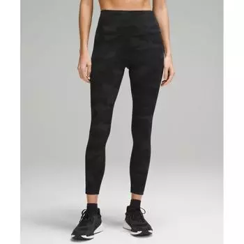 Lululemon Wunder Train High Rise Tight 25 Heritage 365 Camo Deep Coal Multi 8/25