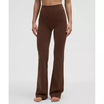 Lululemon WUnder Under Smoothcover High Rise Bootcut Pant 34 Lava Cake 8