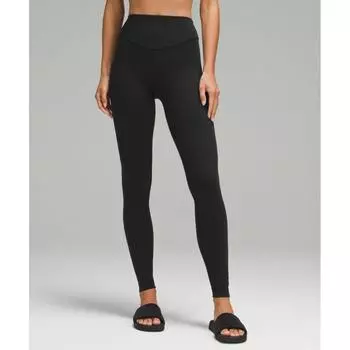 Lululemon WUnder Under Smoothcover High Rise Tight 28 Black 8/28