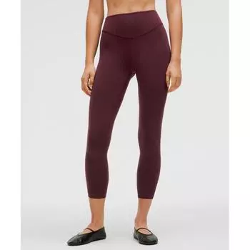 Lululemon WUnder Under Smoothcover High Rise Tight 25 Garnet 0/25