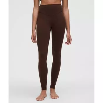 Lululemon WUnder Under Smoothcover High Rise Tight 28 Lava Cake 8/28