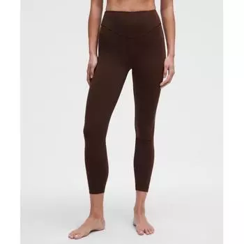 Lululemon WUnder Under Smoothcover High Rise Tight 25 Lava Cake 8/25