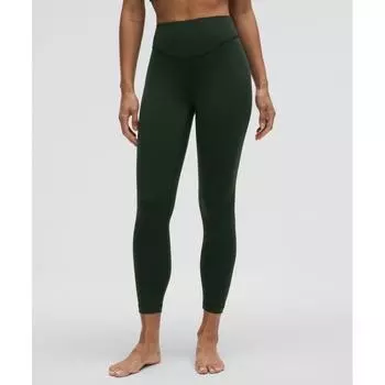 Lululemon WUnder Under Smoothcover High Rise Tight 25 Rainforest Green 14/25